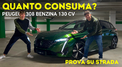 Peugeot 308 Gt line : quanto consuma la versione benzina? - Autoviemme